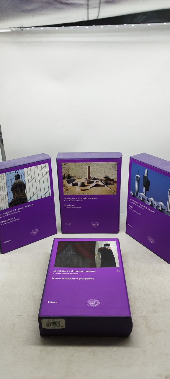 le religioni e il mondo moderno einaudi 4 volumi