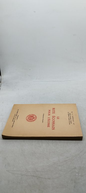 le rite ecossais pour l'ecosse