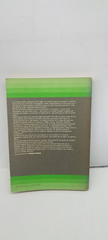 le schedature fiat cronaca di un processo e altre cronache