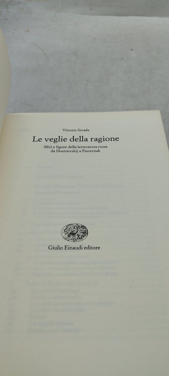 le veglie della ragione miti e figure della letteratura russa …
