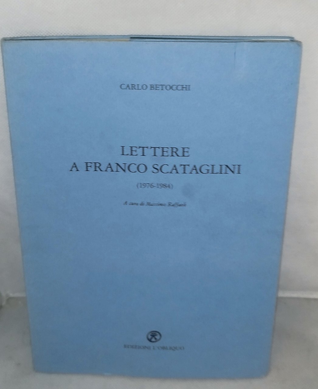 lettere a franco scataglini 1976-1984 | Immagine principale
