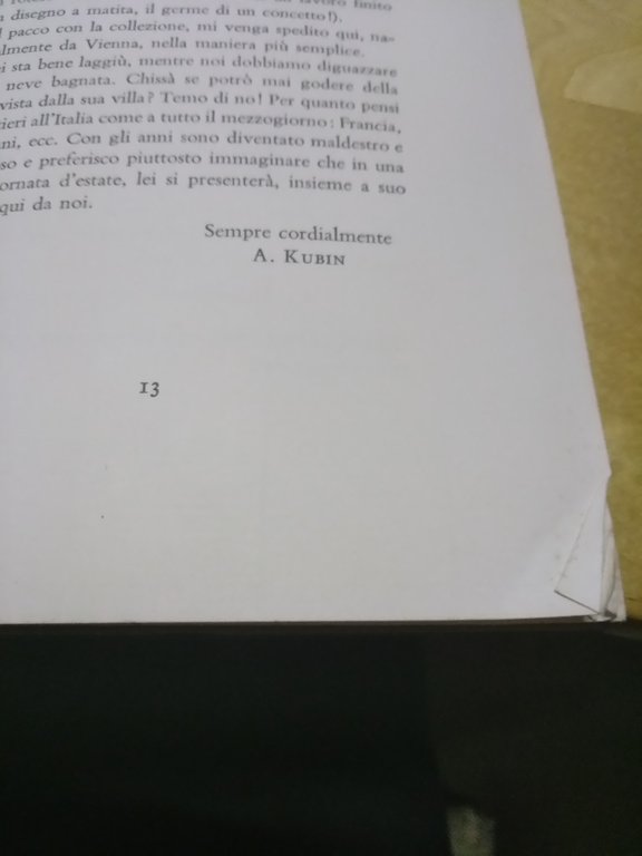 lettere a un'amica alfred kubin