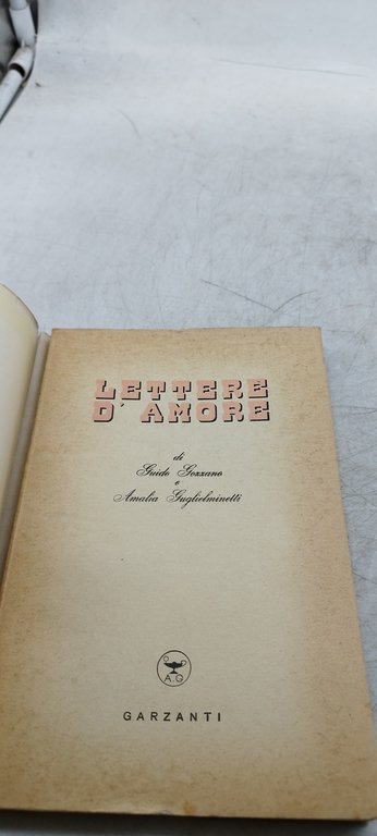 lettere d'amore guido gozzano amalia guglielminetti 1951