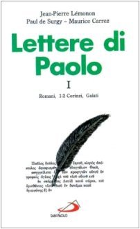 Lettere di Paolo: 1 Lemonon, Jean-Pierre; Surgy, Paul; Carrez, Maurice; …