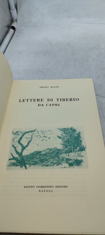 lettere di tiberio da capri