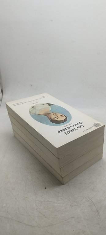 lev tolstoj guerra e pace 4 volumi einaudi gli struzzi