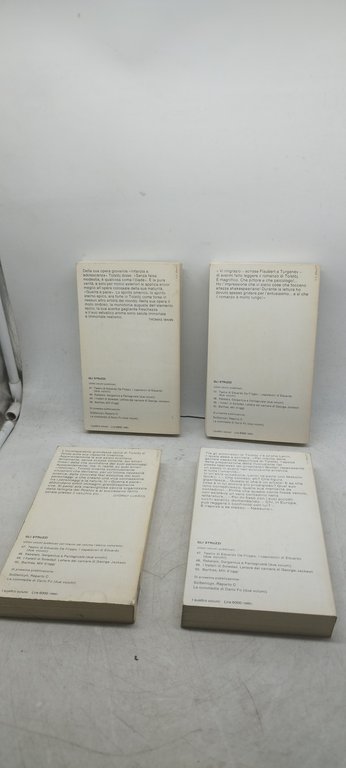 lev tolstoj guerra e pace 4 volumi einaudi gli struzzi