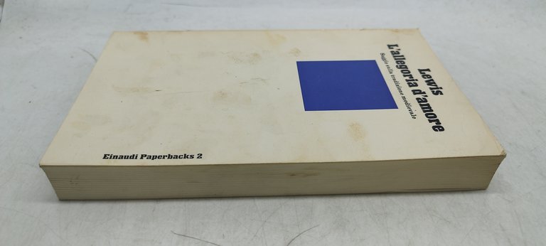 leweis l'allegoria d'amore saggio sulla tradizione medievale einaudi