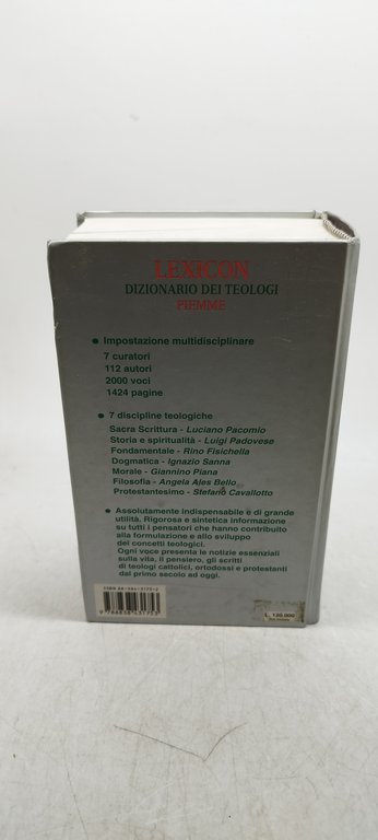 lexicon dizionario dei teologi dal primo secolo ad oggi piemme