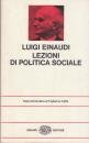 Lezioni di politica sociale.