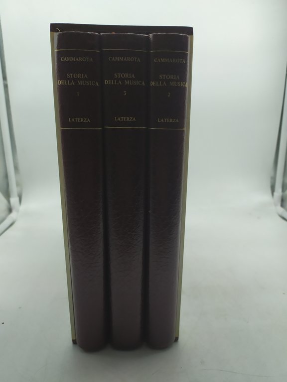 lionello cammarota storia della musica editiori laterza 1989