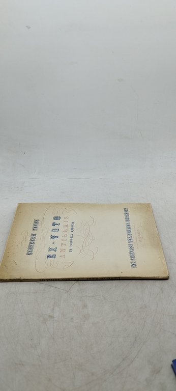 lionello fiumi ex voto antillais