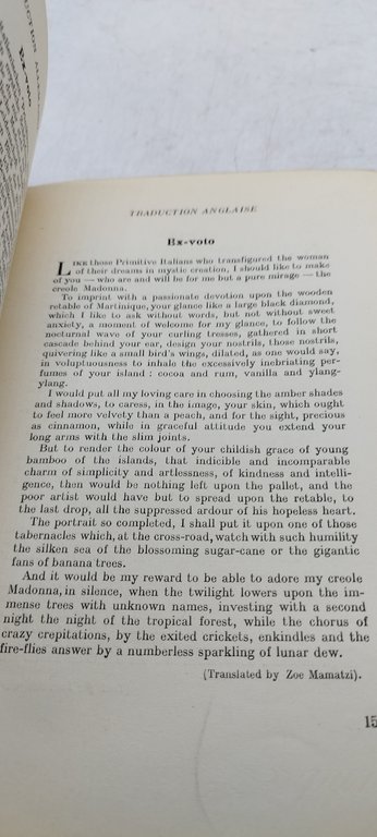 lionello fiumi ex voto antillais