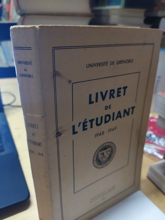 livret de l'etudiant 1948 -1949