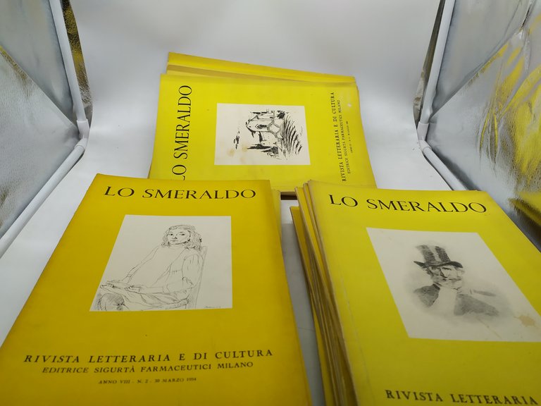 lo smeraldo rivista letteraria e di cultura diverse annate