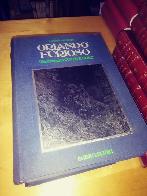 lodovico ariosto orlando furioso fabbri editori 4 volumi