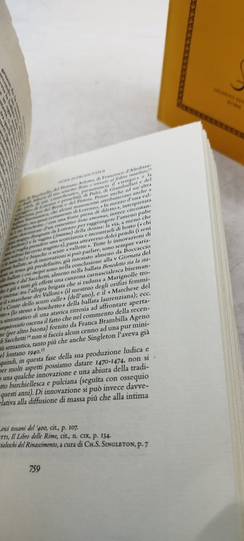 lorenzo de' medici tutte le opere 2 tomi salerno editrice