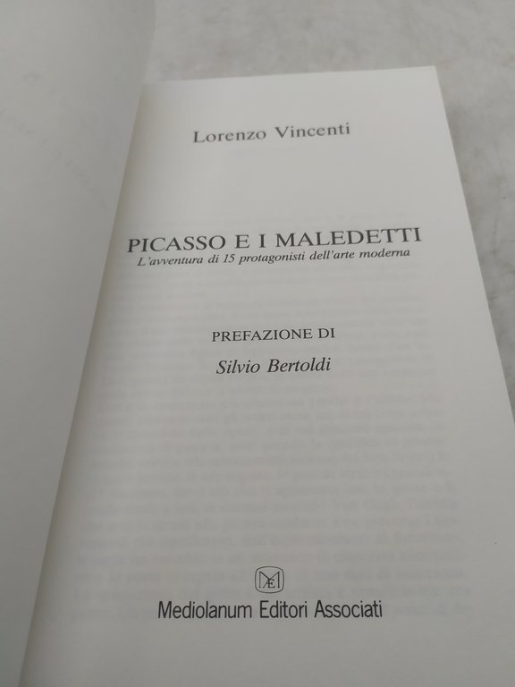 lorenzo vincenti picasso e i maledetti l'avventura di 15 protagonisti …