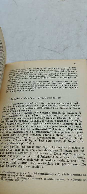 lotta continua storia di organizzazione rivoluzionaria savelli