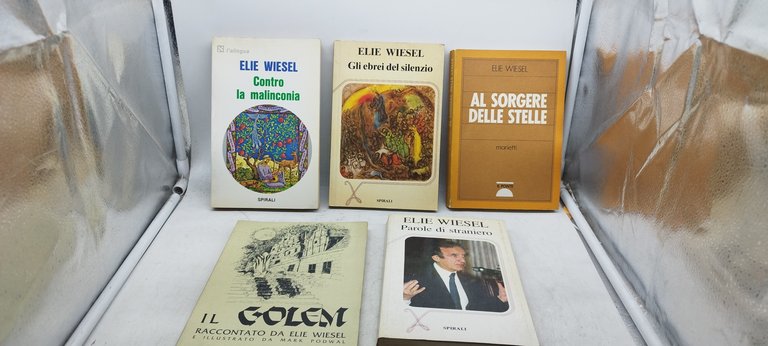 lotto 11 libri elie wiesel