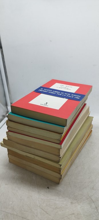 lotto 11 libri elie wiesel