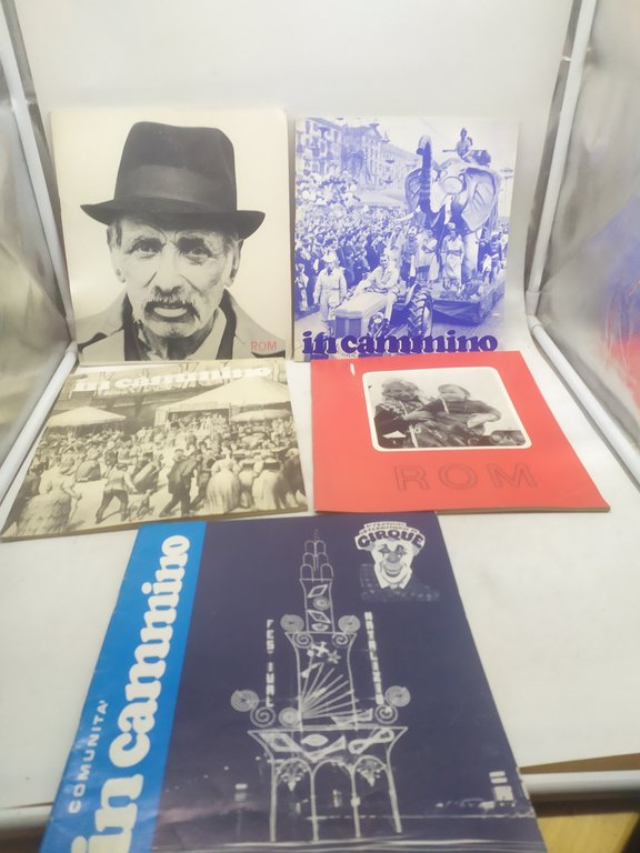 lotto riviste comunità in cammino rom circhi luna park in …