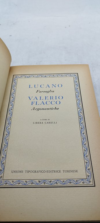 lucano e flacco classici utet