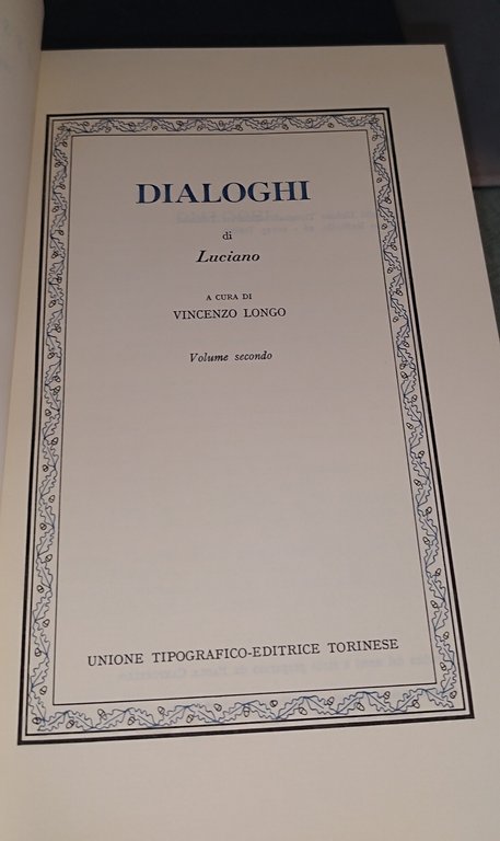 luciano dialoghi 2 volumi classici utet | Immagine Gallery 6