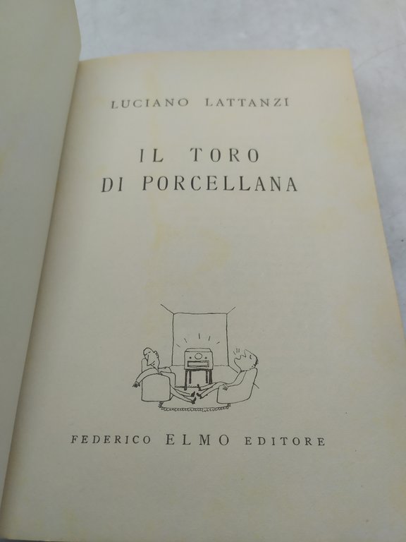 luciano lattanzi il toro di porcellana elmo