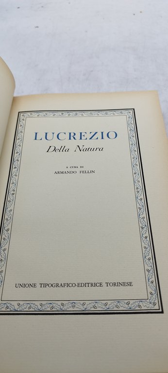lucrazio classici utet
