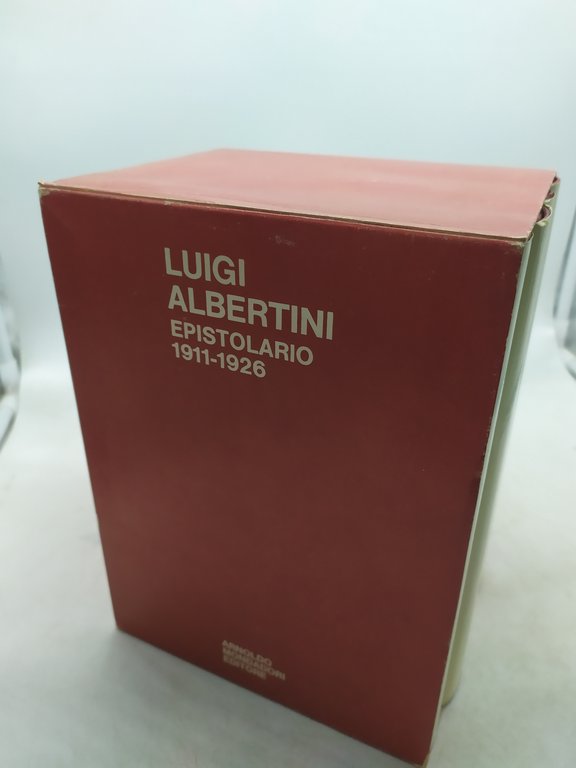 luigi albertini epistolario 1911-1926 mondadori