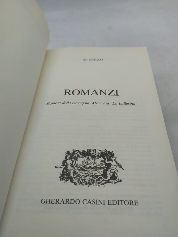 M.serano il paese della cuccagna la ballerina mors tua