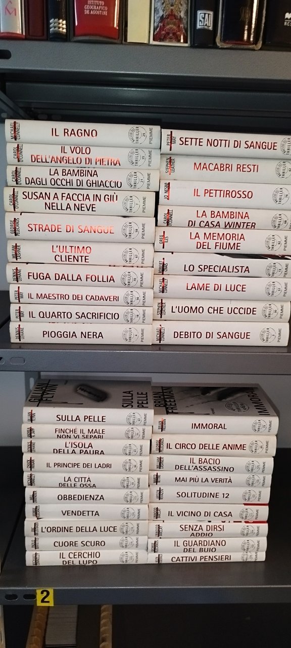 maestri del thriller piemme 122 volumi