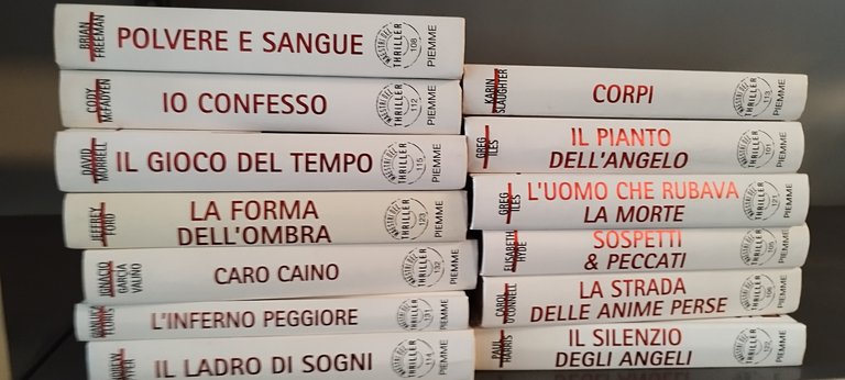 maestri del thriller piemme 122 volumi