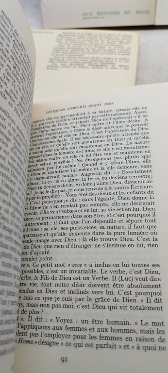 maìtre eckhart sermons + les traitès 4 volumi