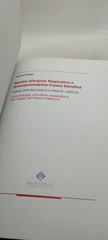 malattie allergiche respiratorie e broncopneumopatia cronica ostruttiva