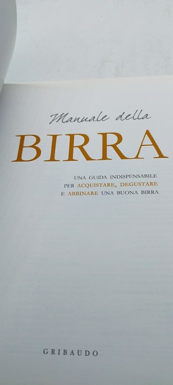 manuale della birra gribaudo