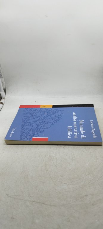 manuale di analisi narrativa biblica claudiana