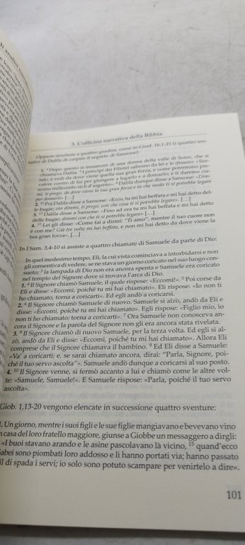 manuale di analisi narrativa biblica claudiana