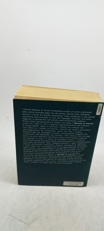 manuale di armonia arnold schonberg