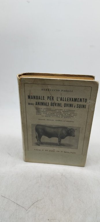 manuale per l'allevamento degli animali bovini ovini e suini