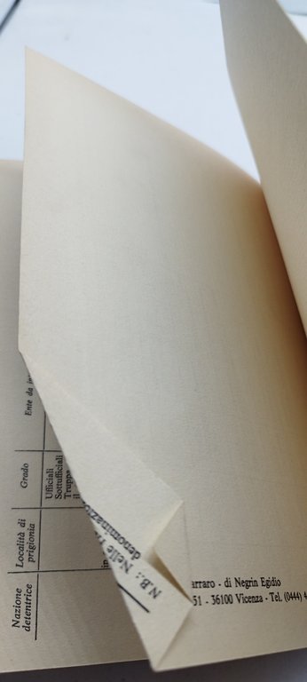 manuale per la matricola dei distretti militari