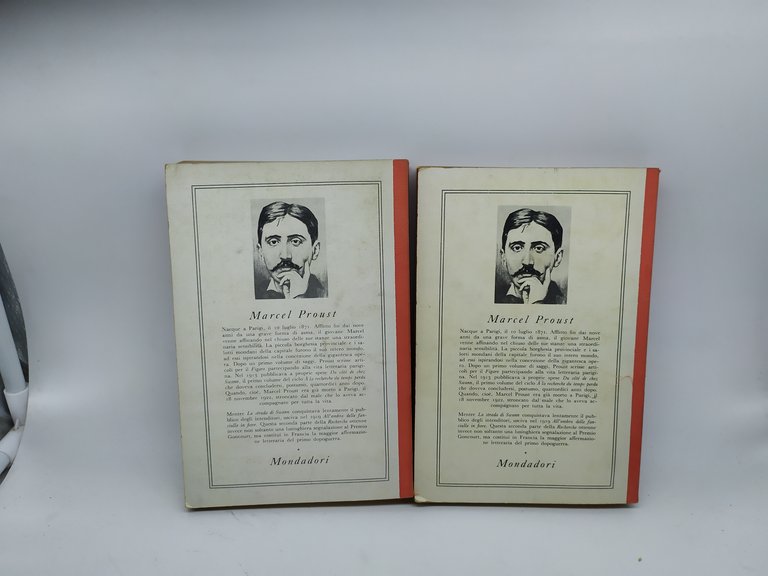 marcel proust all'ombra delle fanciulle in fiore 2 volumi mondadori