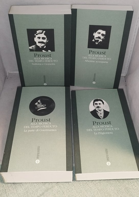 marcel proust alla ricerca del tempo perduto mondadori grandi classici | Immagine Gallery 4