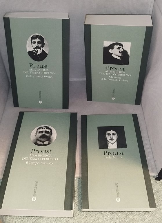 marcel proust alla ricerca del tempo perduto mondadori grandi classici | Immagine Gallery 5