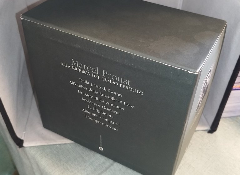 marcel proust alla ricerca del tempo perduto mondadori grandi classici | Immagine Gallery 7