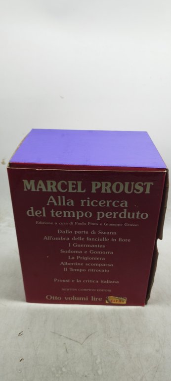 marcel proust alla ricerca del tempo perduto newton compton editori …