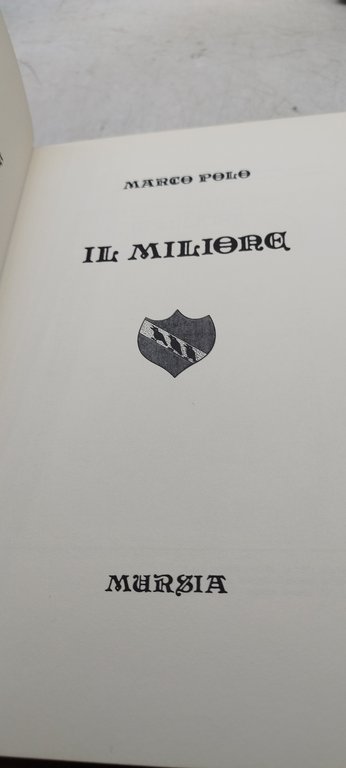 marco polo il milione i grandi libri d'oro