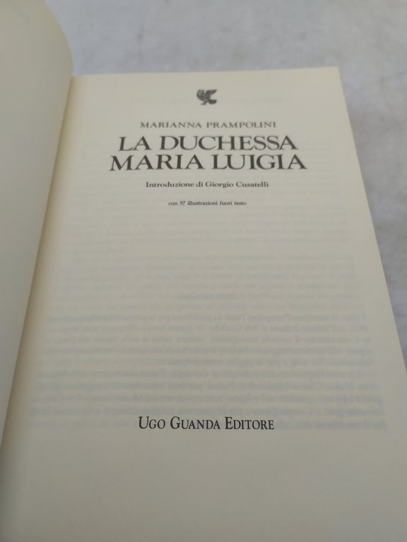 marianna prampolini la duchessa maria luigia giorgio cusatelli