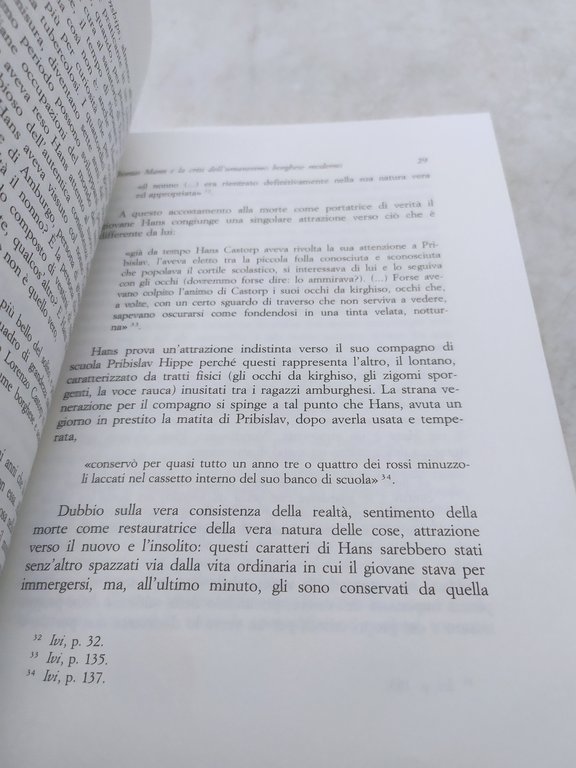 mariano vezzali thomas mann e la crisi dell'umanesimo borghese moderno